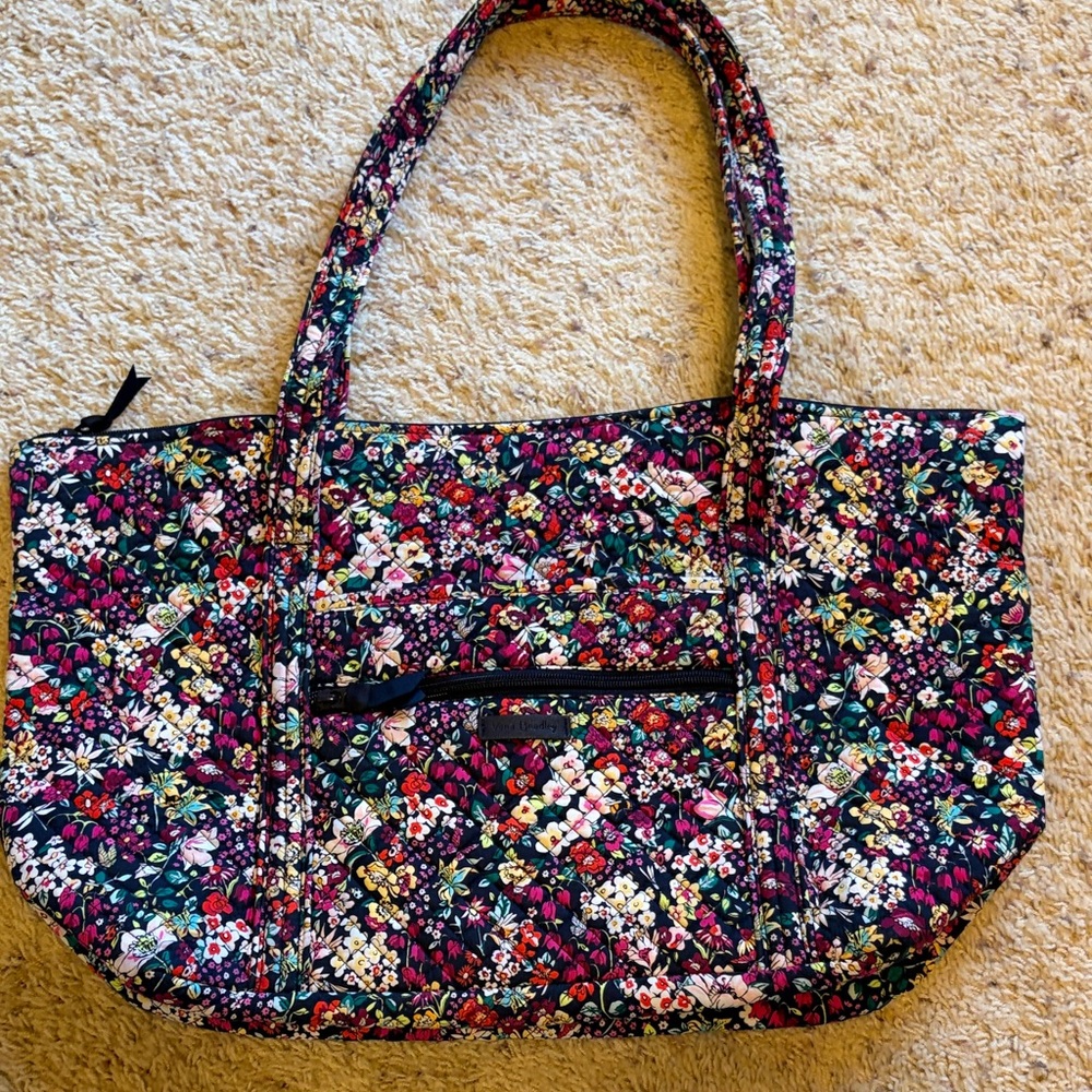Vibrant Floral Tote Bag